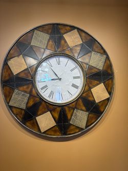 Wall Clock About 3 Feet Wide 