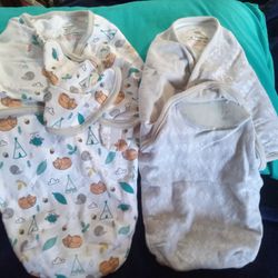 Boy And Girl Baby Swaddlers 