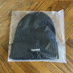 Supreme Overdyed Beanie Black