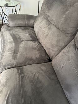 Ashley Reclining Powered Sofa & Loveseat