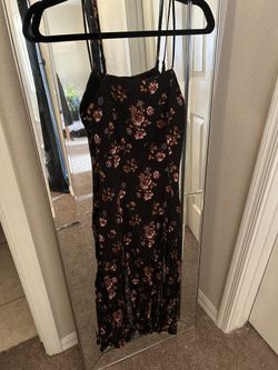 Flower Long Dress 