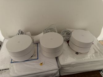 Google WiFi Wireless Internet Routers 3-pack Whole Home System 