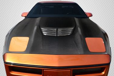 Blemished 1985-1996 Chevrolet Corvette C4 Carbon Creations Stingray Z Hood- 1 Piece