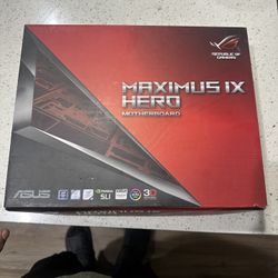 ASUS ROG Maximus IX Hero Motherboard (Z270, LGA 1151)