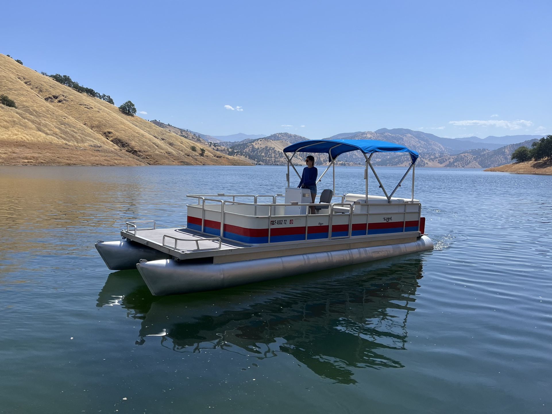 1990 Kayot 24’ Pontoon Boat