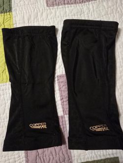 2 Copper Fit Knee Compression Sleeves - Size M - $12 for Both