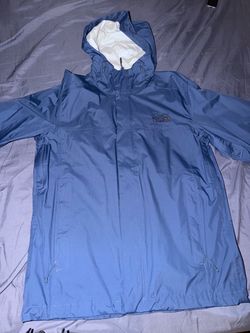 The North Face Blue Rain Jacket with Hood