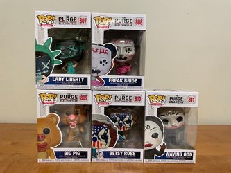 Funko Pop! The Purge collection set 5 figures