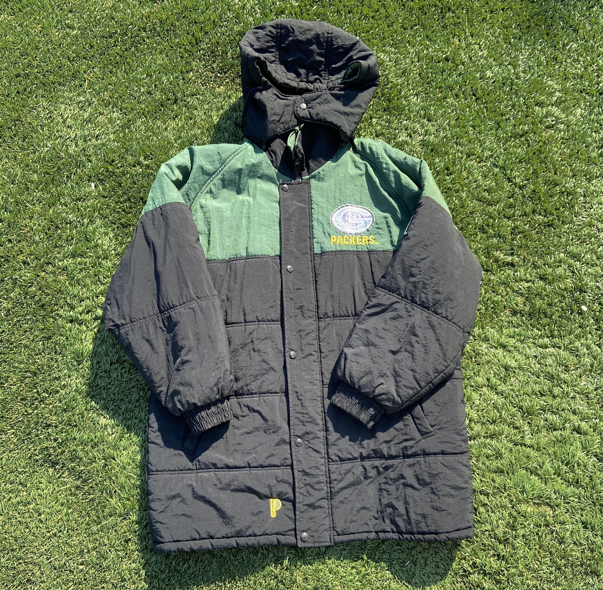 Vintage Green Bay Parka Jacket🔥 size Large for 40$‼️‼️