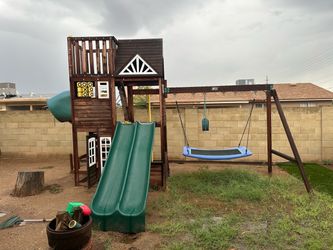 Playset with Slide and Swings
