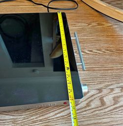 Chefman 21"x16" Electric Glass Top Warming Tray w/ Temperature Control, Stainless Steel