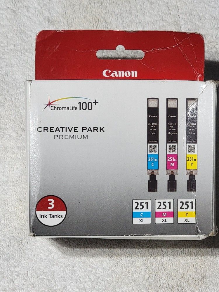 Canon Ink 3 Pack