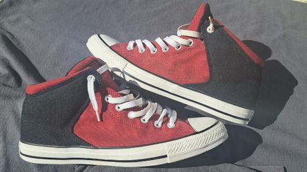 CONVERSE chuck taylor maroon & black,