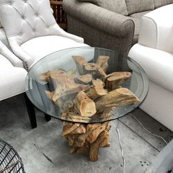 Driftwood Root Side Table