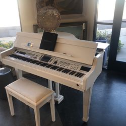 Baldwin White Player Piano GPS2600 (DMT)