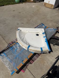 Corner Shower Base