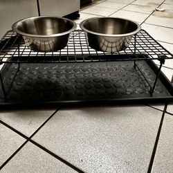 Raised dog / Puppy Bowls Feeder