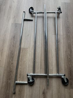 Container Store Commercial Folding Garment Rack