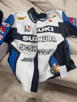 Suzuki Leather Motorcycle Jacket