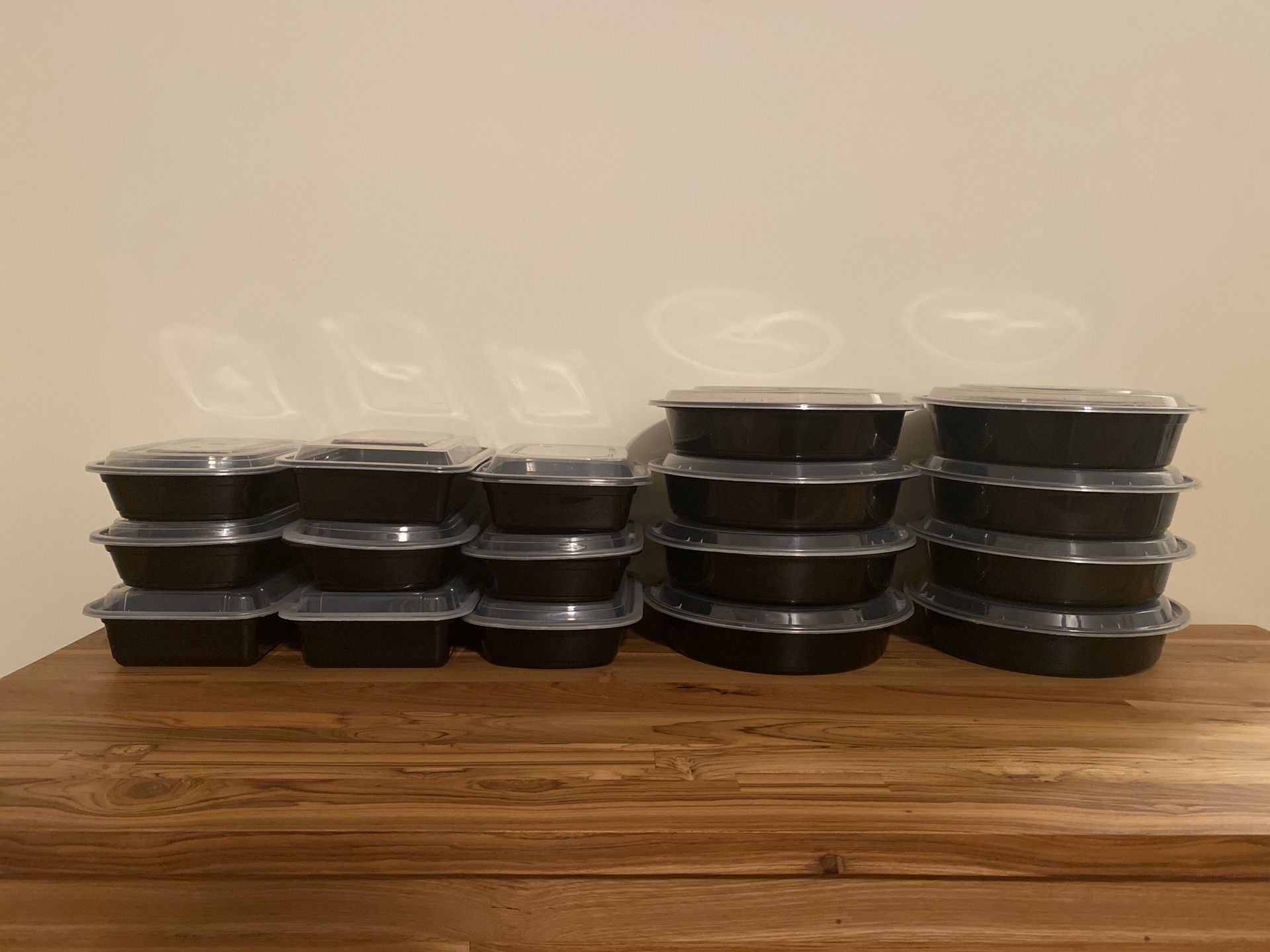17 Food Prep/Take Away Containers