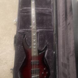 Schecter Stiletto Extreme 4 Bass Guitar - Black Cherry