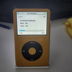 Apple iPod Classic 5th 5.5 Gen 256GB iFlash Mod | Yellow & Black Tested Working