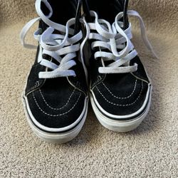 Kids vans Sk8 Hi. Size 3 Kids 