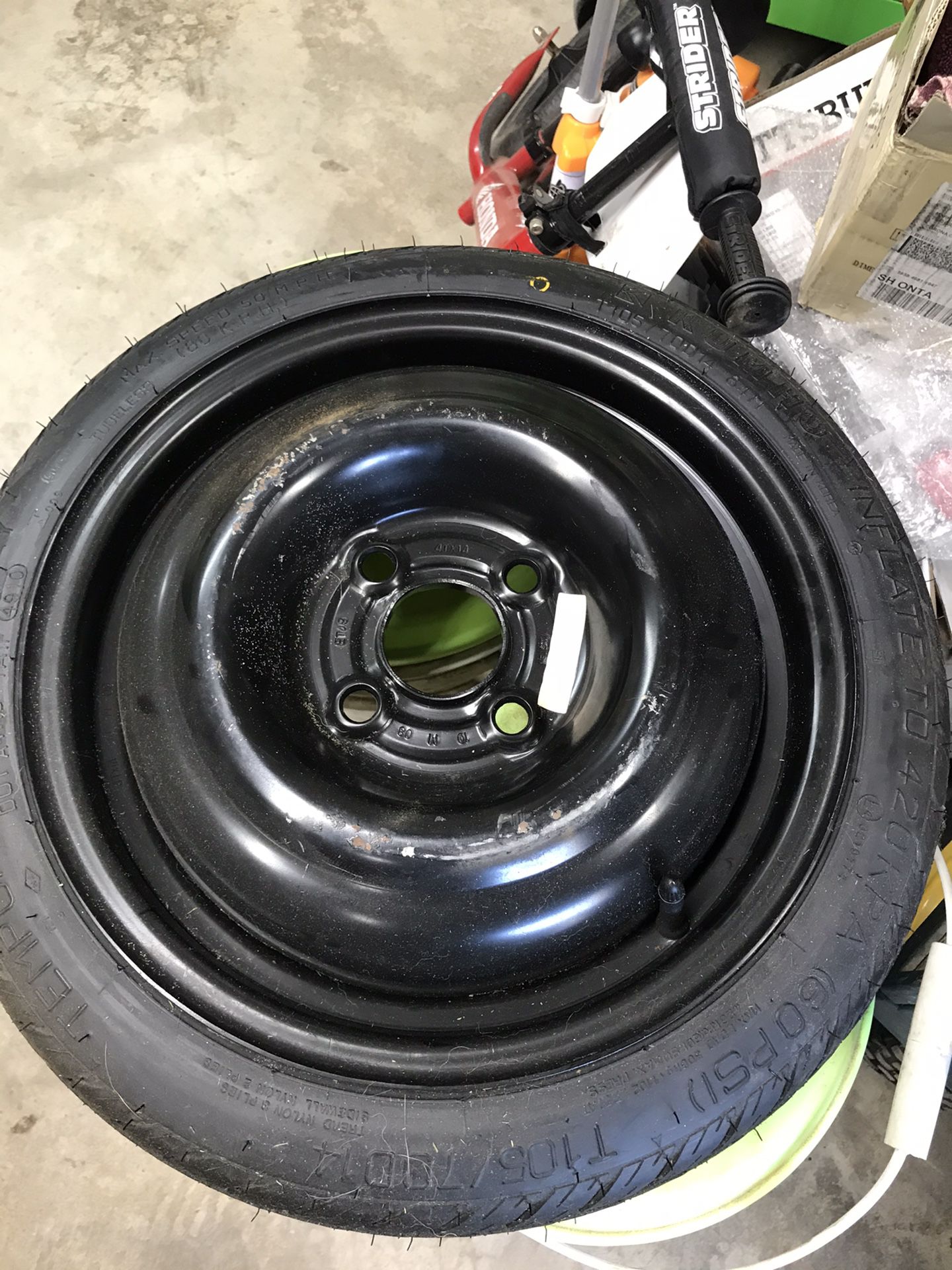 2015 Chevy Spark brand new never installed spare tire