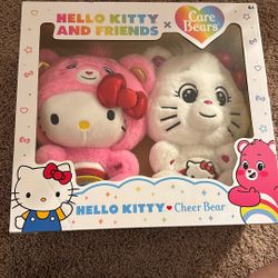 Hello kitty + Care Bears Brand New 