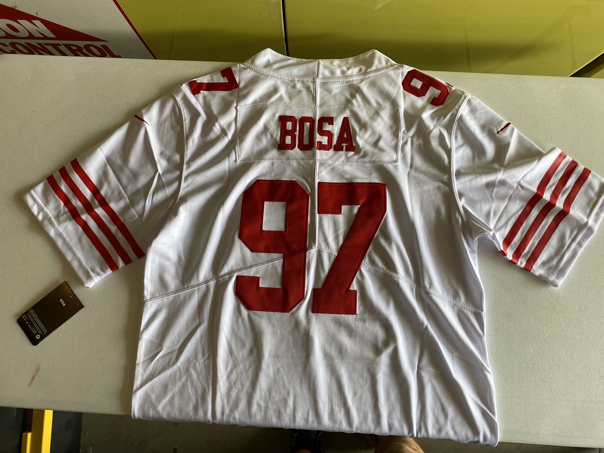 San Francisco 49ers #97 Bosa Adult Jerseys Sizes Small Up To 3XL