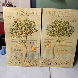 Two Tuscan Prints