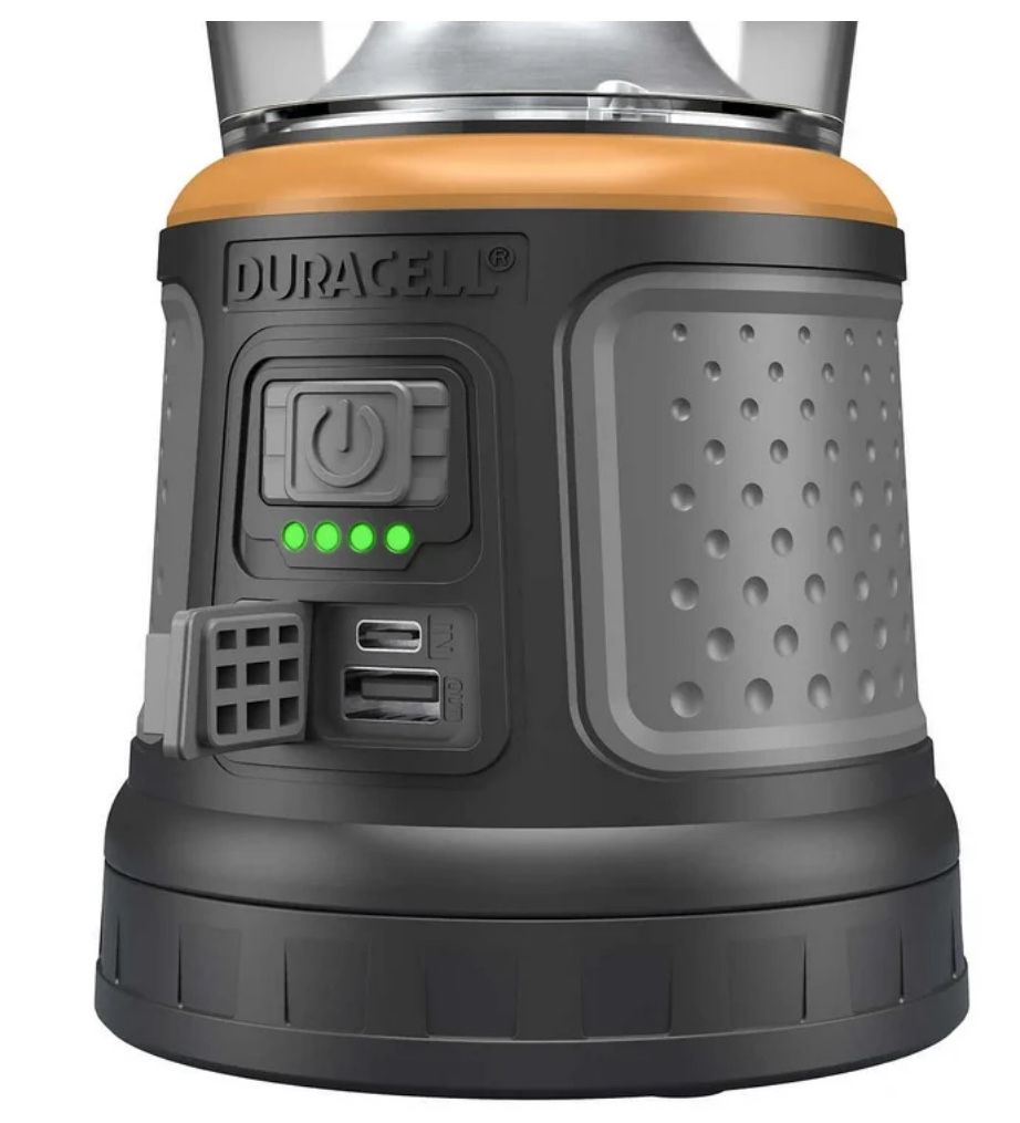 Duracell 2000 Lumens Lantern Tri Power Rechargeable
