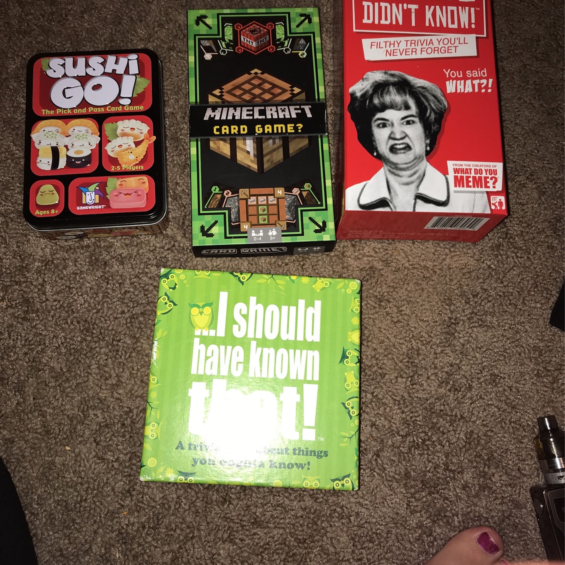 Board/card Games