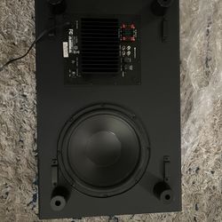 10” Powered Slim Subwoofer