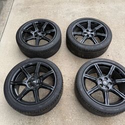 Mustang Blackout Pkg Wheels And Tires