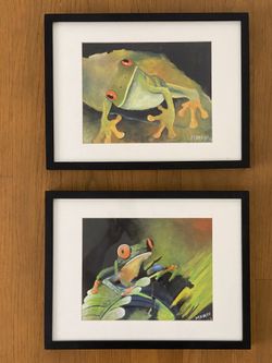 Original framed oil paintings