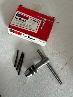 Craftsman Tap Wrench No. 9 4066 with Taps