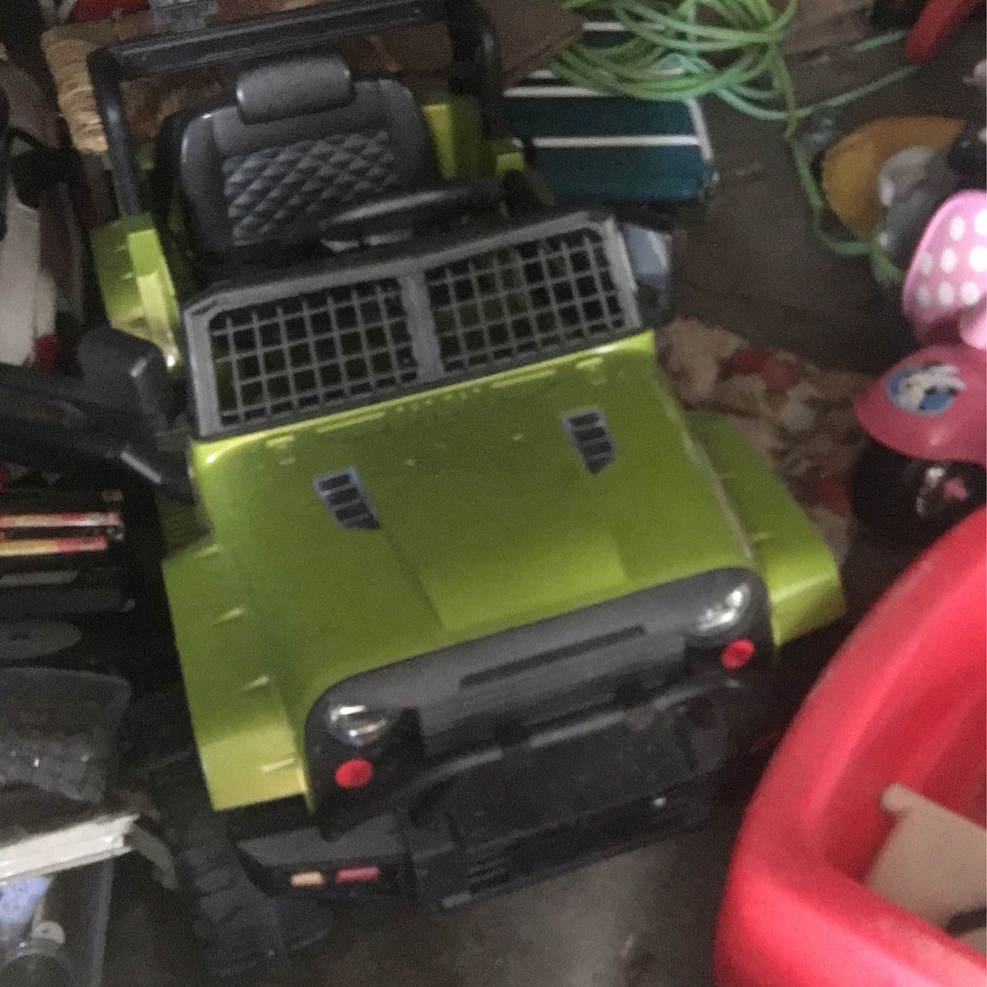 Kids Electric Motor Jeep 