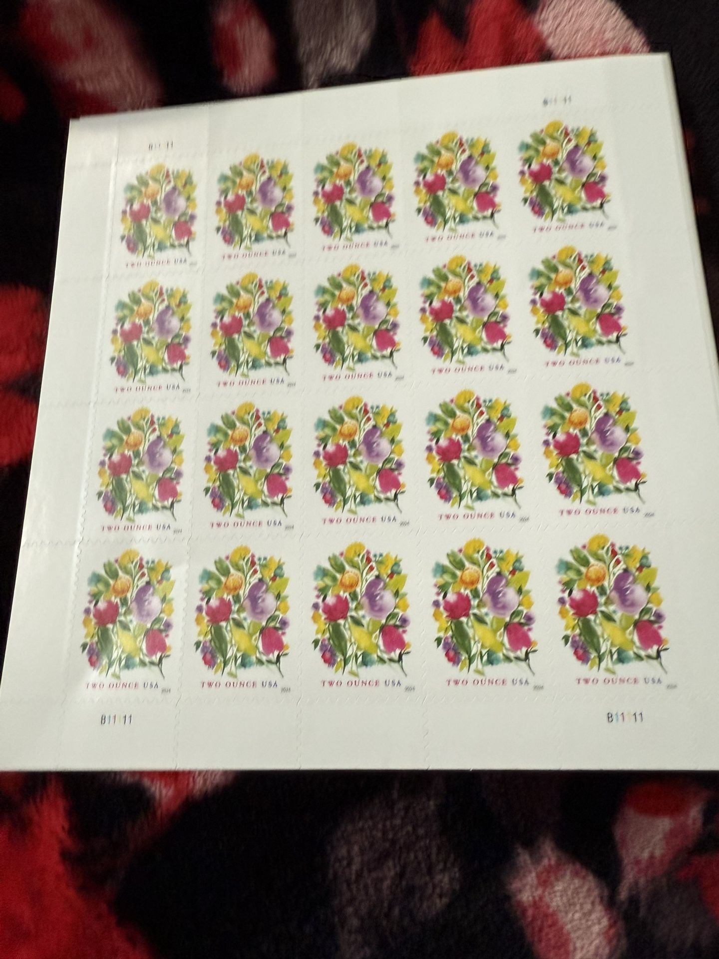 Two-Ounce Forever Stamp Sheets