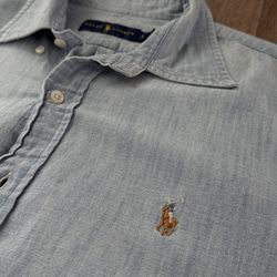 Polo Ralph Lauren Classic Fit Indigo Chambray Shirt