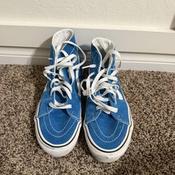 Women’s blue vans size 9