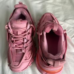 Pink Designer Style Chunky Sneakers – Size 37 (Women’s ~6-6.5)