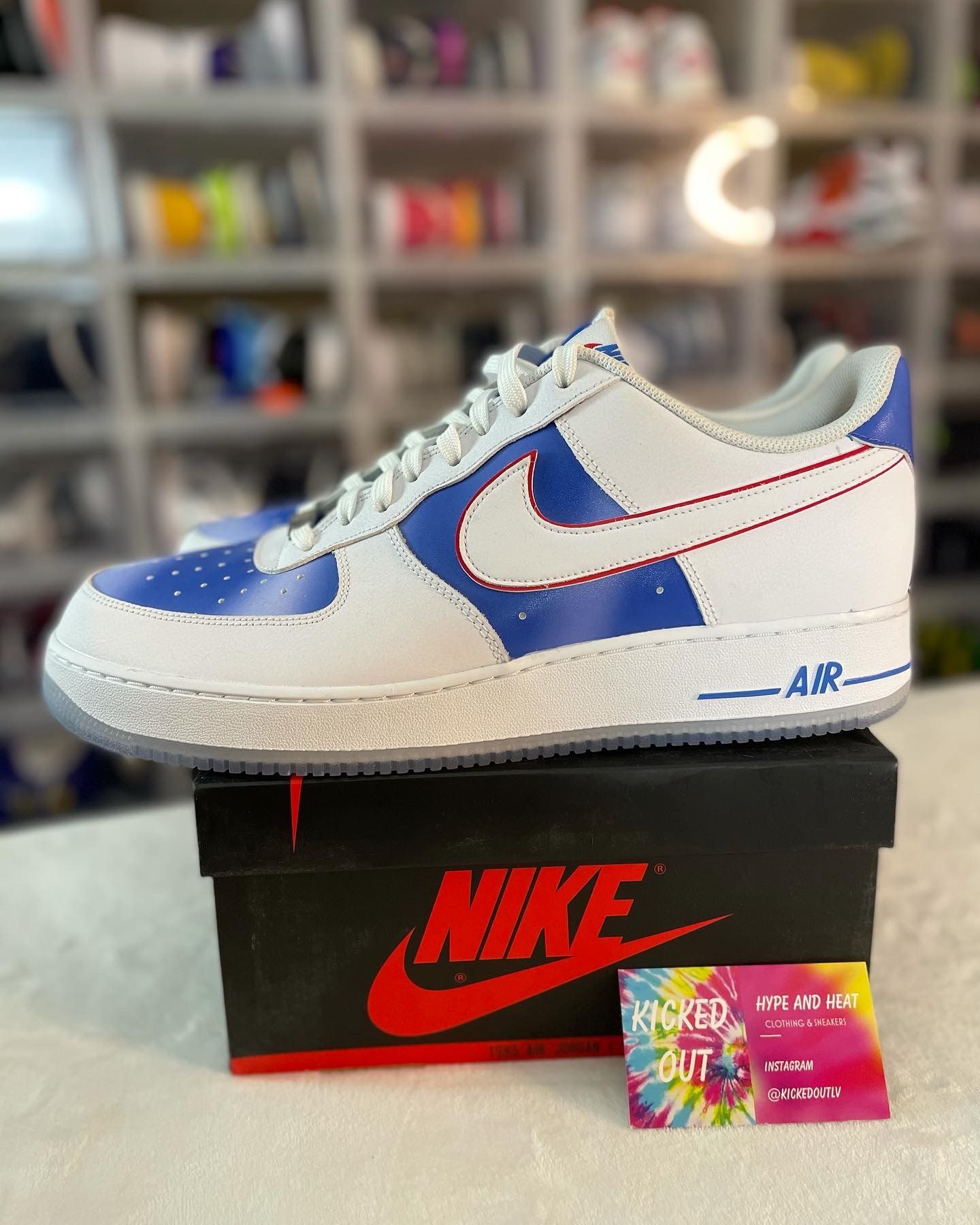 NEW* Nike Air Force “Pacific Blue” Size 14