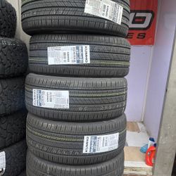 255/45/19 Kumho Tesla Tires With Foam 