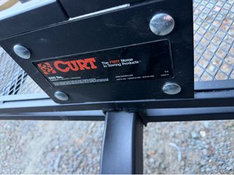 CURT 60 x 24-Inch Basket Hitch Cargo Carrier, 500 lbs Capacity