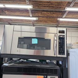 Ge Profile Stainless Over The Range Microwave 