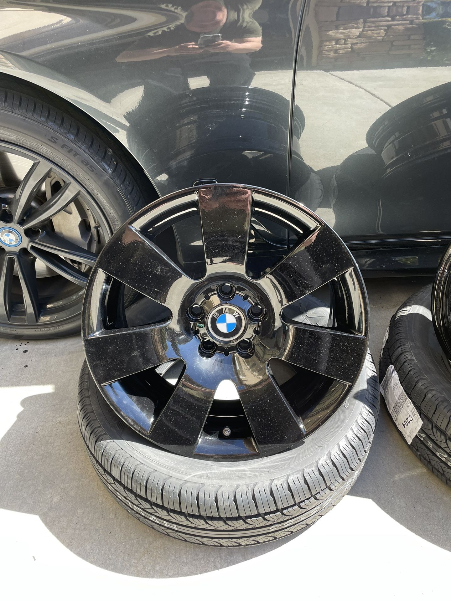 BMW Style 123 Wheels Gloss Black