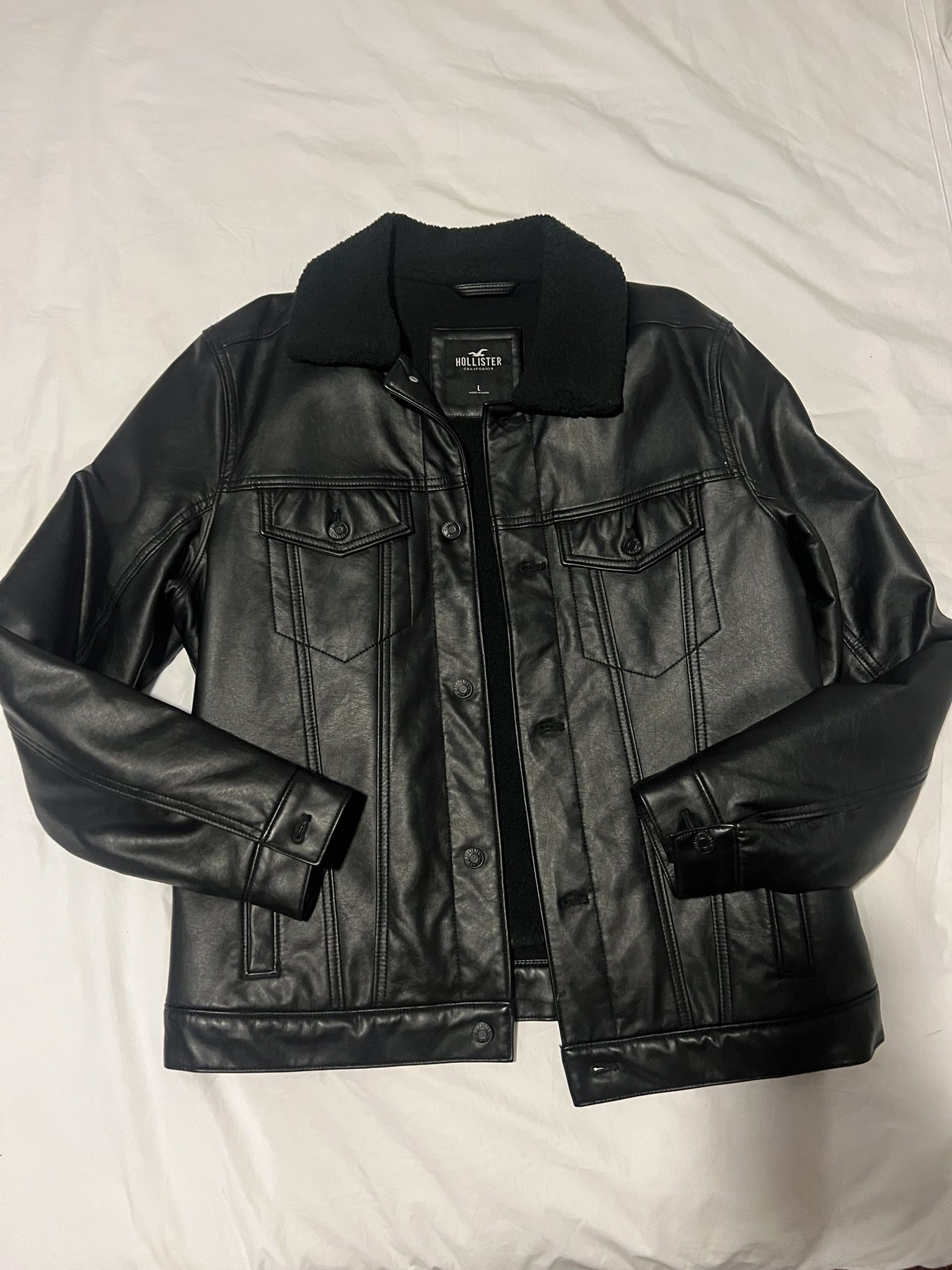 Hollister Faux leather Jacket