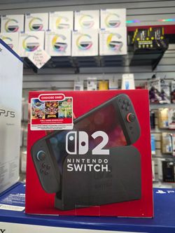 Nintendo switch2 with game bundle, plus screen protector ,on payments with $50 down to take home