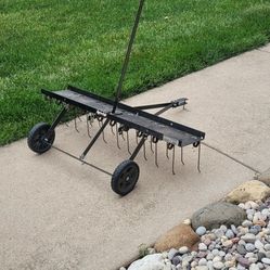 Dethatcher For Riding Lawn Mower
